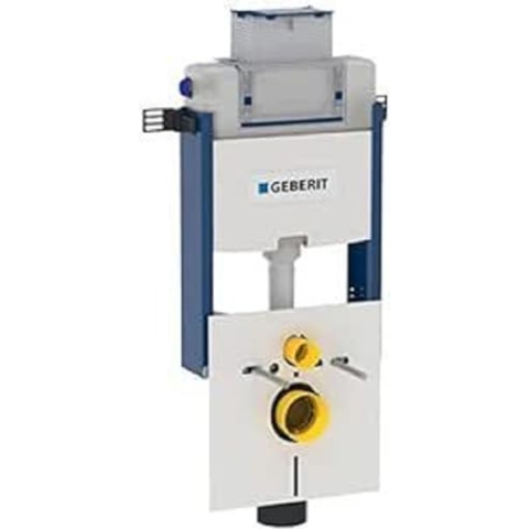 Geberit Kombiflex Element für Wand-WC 98 cm (mit Omega Spülkasten 12 cm, 2-Mengen-Spülung, Montagetiefe verstellbar) 110010001