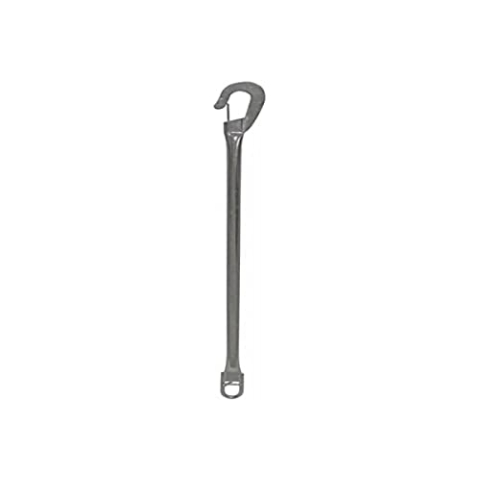 Yacht Steel Edelstahl Buoy Haken mit Sicherheitsschutz, 900 mm, AISI316