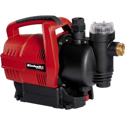 Einhell Hauswasserautomat GC-AW 6333 (630 W, 3,6 bar Druck, 3300 l/h Fördermenge, Vorfilter, Rückschlagventil, autom. Durchflussschalter mit LED-Anzeige)