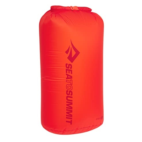 Sea to Summit - Ultra-SIL Dry Bag XXL 35L - wasserdichte Aufbewahrung - Rollverschluss & Patentierte Field Repair-Schnalle - Ultra-SIL-Gewebe - Wandern - 32.1 x 28.5 x 56.5cm - Spicy Orange - 74g