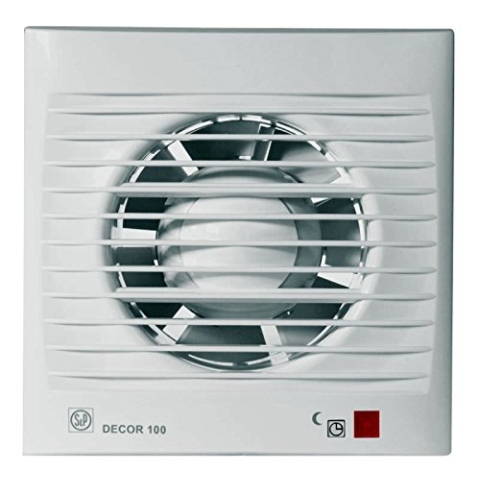 S & P 100 – Abluftventilator Badezimmer – CRZ 13 W 2500RPM