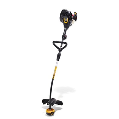 McCulloch Trimmer TRIMMAC: Motorsense mit 40 cm Arbeitsbreite, geteiltes Führungsrohr, Doppelfaden-Nachführung, verstellbarer Handgriff, mit Kombischutz (Art.-Nr. 00096-72,562.01)