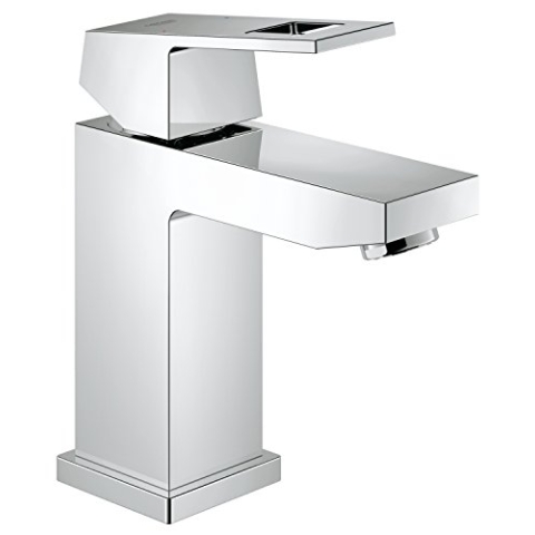 GROHE Eurocube - Waschtischarmatur EcoJoy (wassersparend, mit Temperaturbegrenzer), chrom, 2313200E