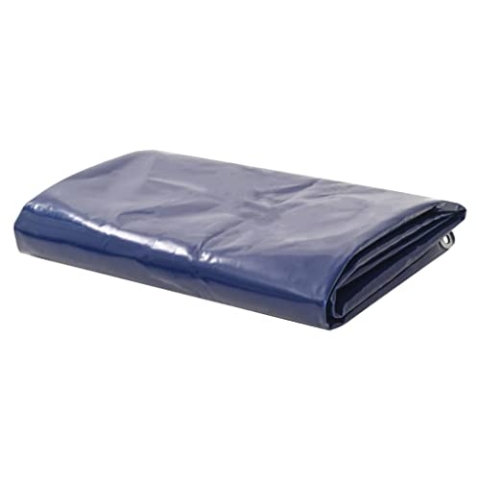 vidaXL Abdeckplane PVC 650g/m² 3x4m Blau LKW Plane Schutzplane Gewebeplane