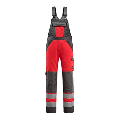 Mascot Latzhose "Gosford" Größe L90cm/C58, 1 Stück, rot/anthrazit, 15969948-22218-90C58