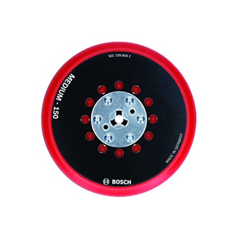 Bosch Professional 1x Multi-Loch Schleifteller Universal (Version Medium, Ø 150 mm, Zubehör Exzenterschleifer)