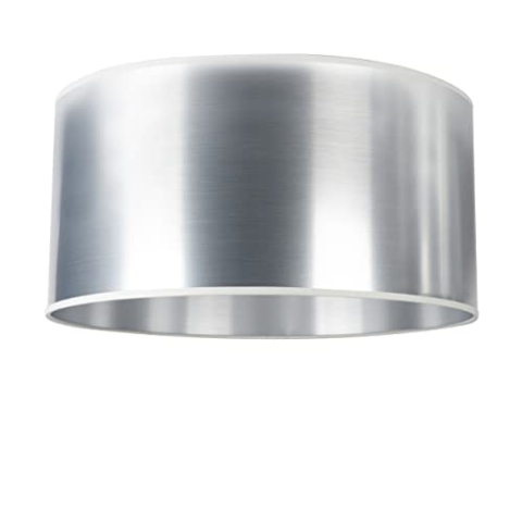 Uniqq Lampenschirm silber Ø 50 cm - 25 cm hoch