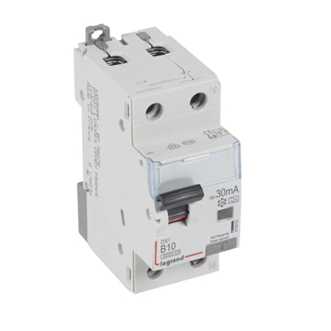 LEGRAND, DX3 FI/LS-Schalter B-Charakteristik, 10A, 1P+N, 6kA, 30mA, Typ A, 230VAC, 2 Teilungseinheiten, 410963