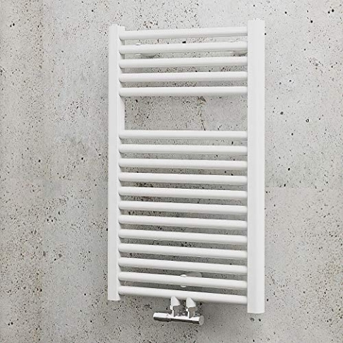Schulte Badheizkörper München, 77 x 50 cm, 451 Watt, Mittelanschluss, alpinweiß, Design-Heizkörper, EP07650-M 04