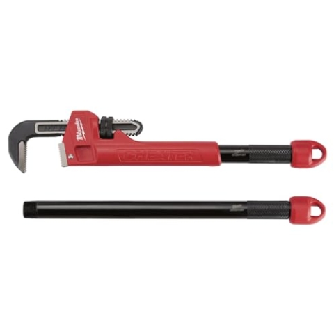 Llave Stillson Acero 3 en 1 de hasta 64mm de cap. o 2 1/2" 3 longitudes 10, 18 y 24"