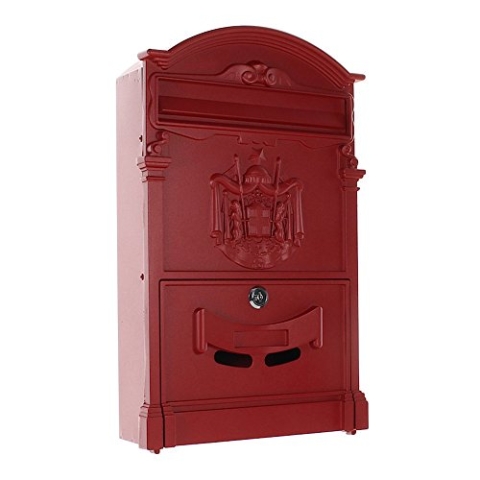 Rottner Briefkasten Ashford Rot