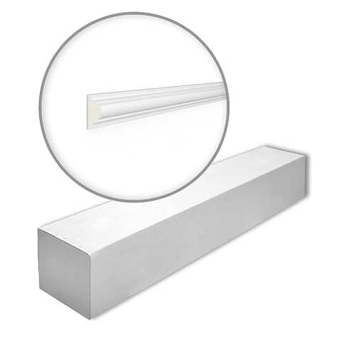 Z10 ARSTYL Wandleiste - 50 Stk. (100 m) - 38 x 18 x 2000 mm - NOËL & MARQUET - eine Marke von NMC - Polyurethan
