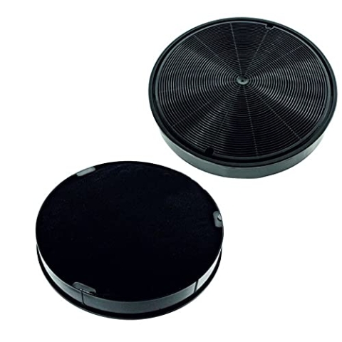 AllSpares Aktivkohlefilter (2 St.) geeignet für Bosch, Siemens, Neff 00748733, LZ55651, LZ55650, Z5135X1