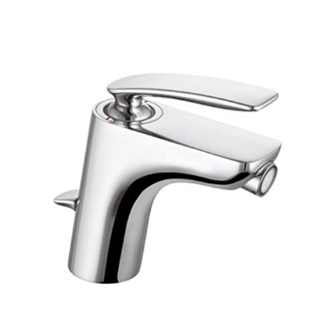 Kludi Sitzwaschbecken Einhebelmischer Balance mit Garn, Eco-Luftsprudler M24x1Z, verchromt, 522160575
