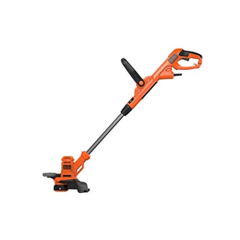 BLACK+DECKER Rasenmäher Akku Elektro-Rasentrimmer-/kantenschneider (550W, 30 cm Schnittbreite, AFS automatische Fadenverlängerung, werkzeuglos umstellen von Trimmen auf Kantenschneiden) BESTA530