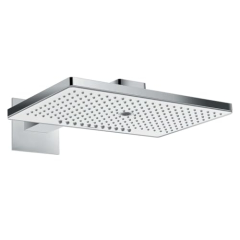 hansgrohe Rainmaker Select 460 Duschkopf, Kopfbrause mit 3 Strahlarten, Weiß/Chrom