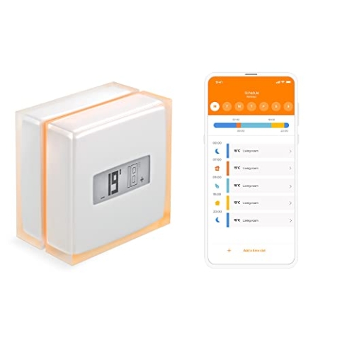 Netatmo Verbundener und Intelligenter Thermostat - NTH01-EN-EU