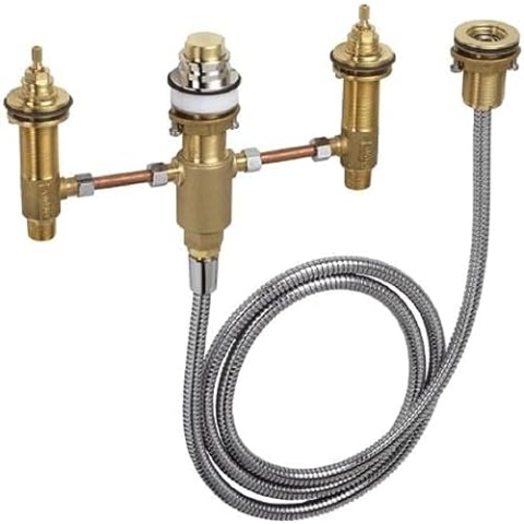 Hansgrohe Grundkörper Wannenarmatur 4 Loch Rand Badewanne