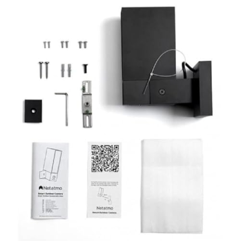 Netatmo Intelligente und vernetzte Außenkamera mit Sirene NOC-S-Pro