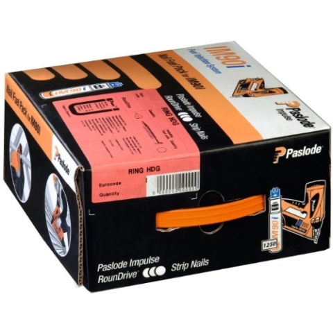 Paslode Impulse Packs - galvanisiert plus (gerillt) - Ø 3,1 x 90 mm Unilock