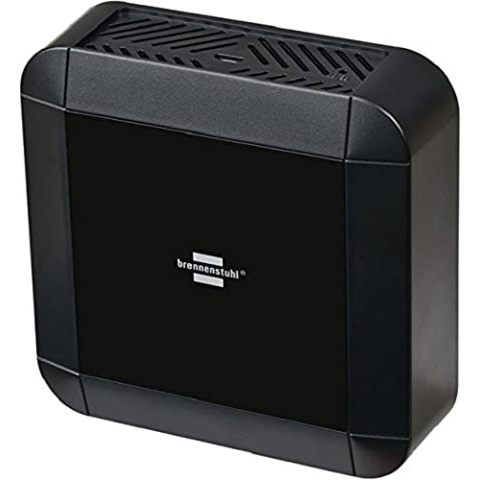 Brennenstuhl BrematicPRO Smart Home Zentrale (Home Automation Gateway 868 MHz, optimaler Datenschutz, Sprachsteuerung mit Amazon Alexa oder App, Made in Germany)