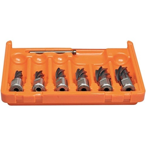 Alfra 1902003025 Kernbohrer-Set 25 mm im Koffer, 6-teilig