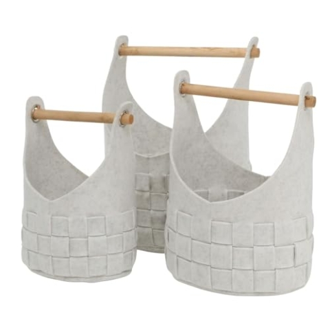 BOLTZE Korb Cui S/3 H39-50cm Material: Filz