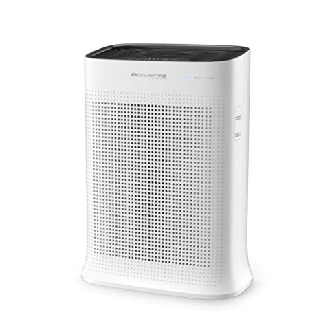 Rowenta Luftreiniger Pure Air Genius PU3040 | 4 Filterstufen | Automatische Geschwindigkeitsanpassung | Sehr leise | Timer | Luftwäscher | Wirkfläche 140m²
