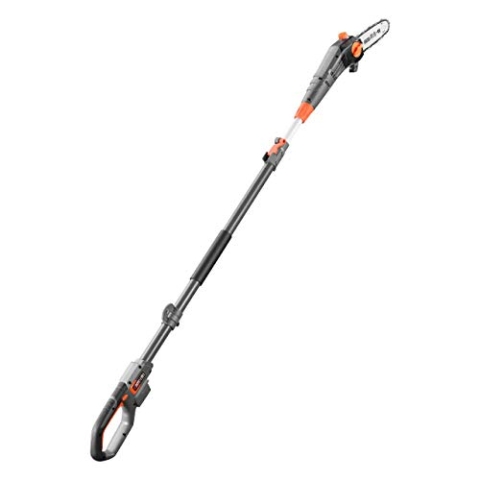 FUXTEC Akku Hochentaster 20V FX-E1HE20 Teleskop Astsäge mit verlängerbarem Teleskopstiel – 70 bis 260 cm – Ohne Akku und Ladegerät