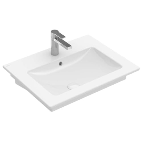V&B Waschtisch VENTICELLO 412465R1 m ÜL, 650x500mm Weiss mit C+ Beschichtung
