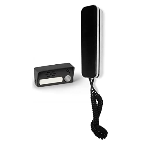 SCS Sentinel - PAF0004-2-Draht Audio Türsprechanlage für Gebäude und Häuser - 1 Türsprechanlage mit Magnet, 1 Türstation und 1 Netzteil - AudioBell Magnet
