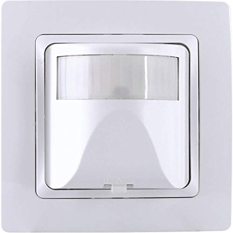 Kopp 808402013 Luxus Infrarot Bewegungsschalter, Arktis-weiß, (B x H) 50 mm x 50 mm