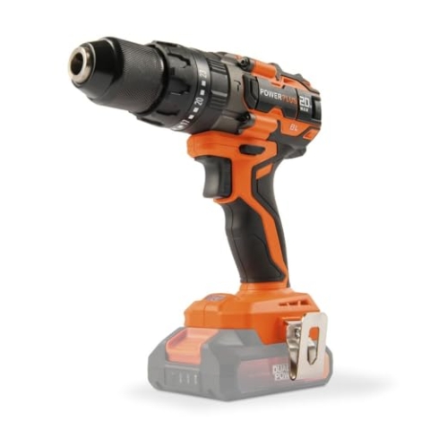 POWER plus Dual Power Akku-Schlagbohrmaschine POWDP15220-3 in 1: (Schlag-) Bohren und Schrauben, 20 V Bohrmaschine, 65 Nm, Links-Rechts-Schalter für Schrauben, Ohne Akku und Ladegerät