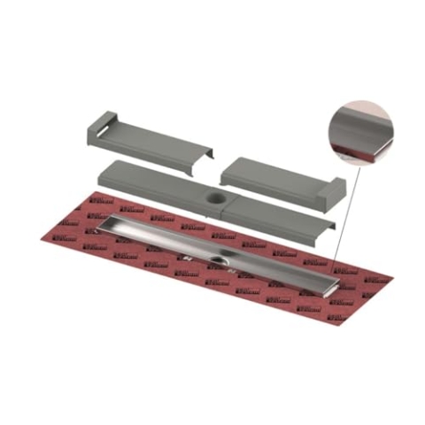 TECE 600703 TECEdrainline Duschrinne Evo, 700 mm wandbündig, x