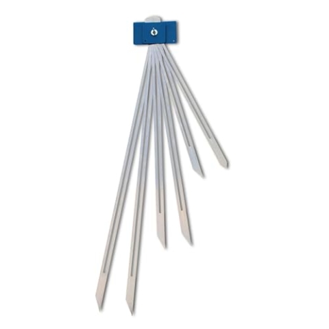 hedue® Treppenspinne T500 - Treppenlehre zum Übertragen von Stufenmaßen, Winkelschablone Treppe, Treppenschablone aus gehärtetem Stahl