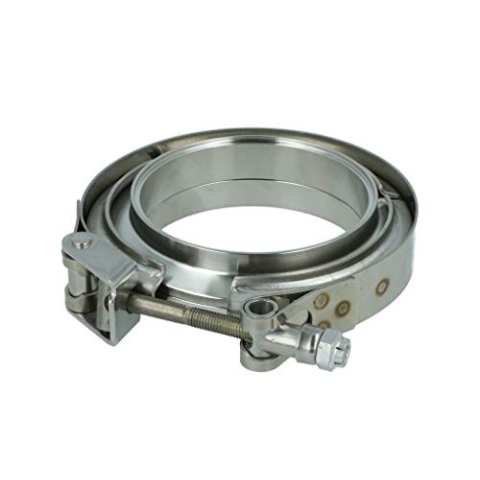 V-Band Satz 89mm mit Zentrierung, Ringen und Schelle