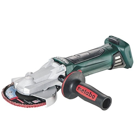 Metabo Akku-Flachkopf-Winkelschleifer WF 18 LTX 125 Quick (601306890) 18V (ohne Akkupack, ohne Ladegerät); Karton, Scheiben-Ø: 125 mm, Leerlaufdrehzahl: 8000 /min