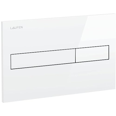 Laufen Lis AW1 Drückerplatte 25x1x16 cm Weiß