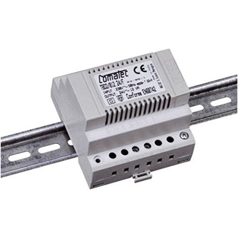 Trafo 230V AC - 24V AC 2.62A DIN-Schiene 8 Module Comatec