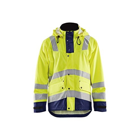 Blaklader 43022003 REGENJACKE STUFE 2, Gelb/Marine, grootte L