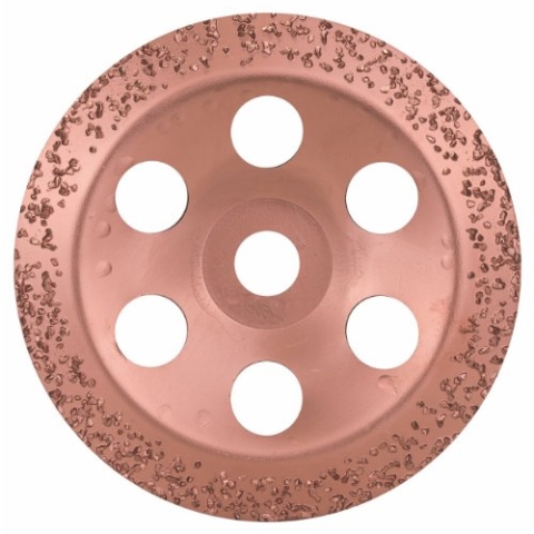Bosch Professional 1x Carbide Topfscheibe (Grob, Schräg, Ø 180 mm, M14, Zubehör Winkelschleifer)