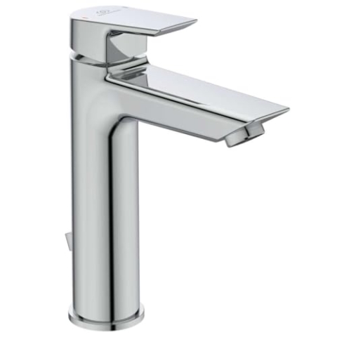 Ideal Standard A6563AA TESI Waschtischarmatur Grande Niederdruck, silber