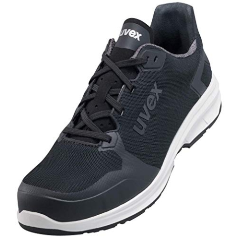 Uvex 1 Sport Arbeitsschuhe - Sicherheitshalbschuhe S1 SRC ESD - Schwarz, Größe:44