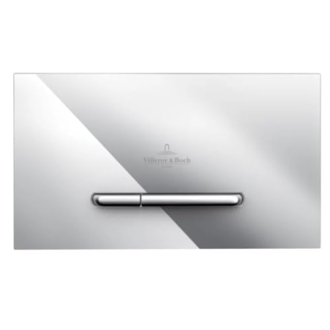 Villeroy & Boch VB WC-Betätigungsplatte ViConnect 9221 253x145x20mm Verchromt