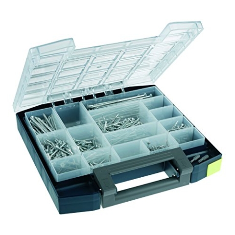 raaco Sortimentskoffer boxxser 55 5 x 5-15 , blau, 138314