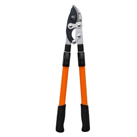 Recalma Teleskop Astschere, Grifflänge 50-82 cm, Gehärteter Präzisionsstahl, Schneidet äste dicker als 44 MM, Verstellbarer Baumschere mit Hai-Messerkopf, Gartengeräte mit Griff
