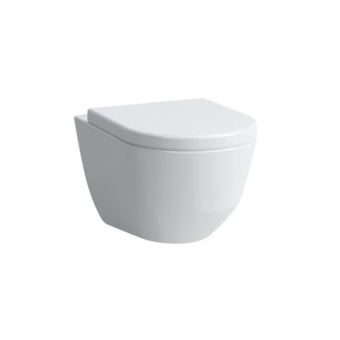 Laufen Pro Wand-WC kompakt 49x36,7x35 cm rimless Weiß
