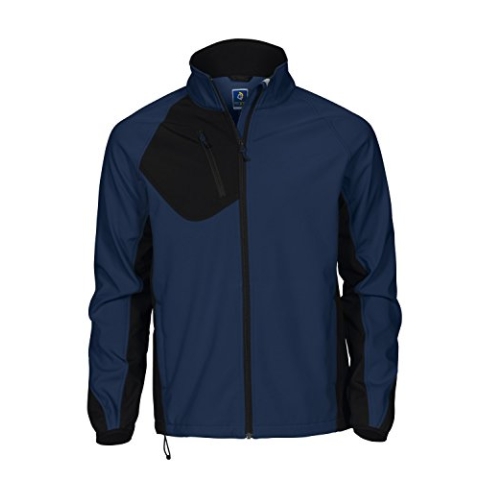 ProJob 642422 – 58 – 6 Softshell Jacke, Marineblau, L