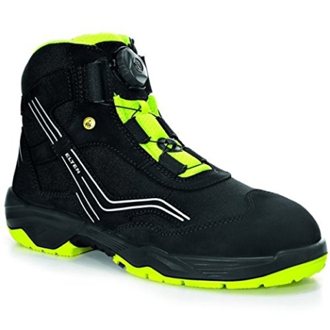 Elten Sicherheitsschnürstiefel "Ambition Boa Mid" ESD S2, Größe 46, 76752-46