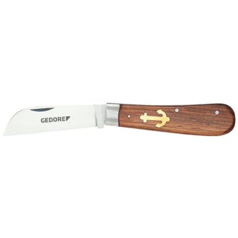 GEDORE 180 mm Taschenmesser - Robustes Multifunktionswerkzeug, Edelstahlklingen, Ergonomischer Griff, Sicherheitsverriegelung, Ideal für Outdoor, Camping & Alltag
